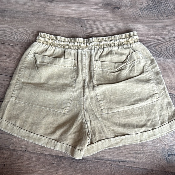 Linen Tan Women's Shorts 2pk - Picture 9 of 9